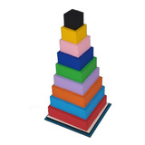 Brinquedo Educativo - Torre De Encaixe