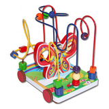 Brinquedo Educativo Aramado Borboleta Infantil Mdf Carlu