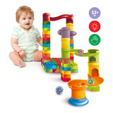 Brinquedo Educativo Block Slide Escorrega Bolinhas - Maptoy