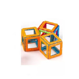 Brinquedo Educativo Magnético De Montar Imã 50pçs Quadradas