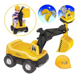 Brinquedo Escavadeira Infantil Caminhão Escavador +
