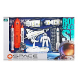 Brinquedo Estação Kit Espacial Astronauta Cenário