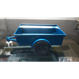 Brinquedo Estrela Carreta Do Jeep Azul