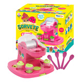 Brinquedo Fábrica De Sorvete Sorveteria Infantil - Cor Rosa