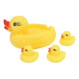 Brinquedo Float Duck, 4 Peças De Banho Para Bebês, Lindo Chu