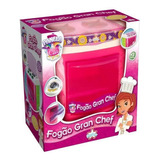 Brinquedo Fogãozinho Infantil Gran Chef +3