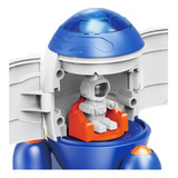 Brinquedo Foguete Espacial Space Rocket C/ Astronauta 