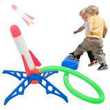 Brinquedo Foguete Led Voador Com Lançador