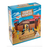 Brinquedo Forte Apache Batalha Junior Com Maleta Gulliver