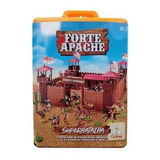 Brinquedo Forte Apache Maleta Super Batalha Pintados 0063