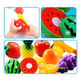 Brinquedo Frutas Legumes Educativa Velcro Crec