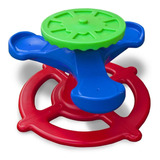 Brinquedo Gira Freso 3 Lugares - Carrossel Triplo Infantil