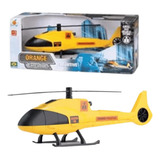 Brinquedo Helicóptero Amarelo Infantil 520 Orange Toys 