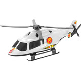 Brinquedo Helicóptero Grande 30 Cm Meninos Bs Toys
