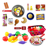 Brinquedo Infantil Conjunto Frigideira Chef Legumes