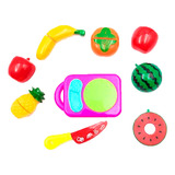 Brinquedo Infantil Corta Fruta Legumes Com