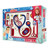 Brinquedo Infantil De Médico Medical Center Kit P/ Crianças