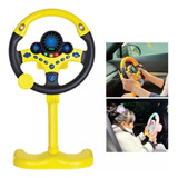 Brinquedo Infantil De Volante Musical Com Bebê Interativo