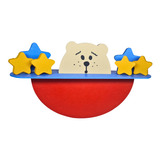 Brinquedo Infantil Equilíbrio Equilibrando Urso Estrelinhas
