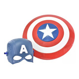 Brinquedo Infantil Escudo Capitão América + Máscara -marvel