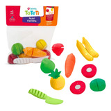 Brinquedo Infantil Feirinha Frutas Verduras Com
