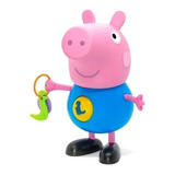 Brinquedo Infantil George Com Atividades  Peppa Pig Elka