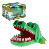 Brinquedo Infantil Jacaré Morde Dedo Crocodilo Dentista Novo