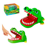Brinquedo Infantil Jogo Crocodilo Jacaré Dentista Morde Dedo