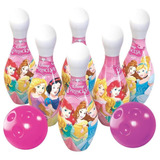 Brinquedo Infantil Jogo De Boliche Princesas Disney Lider