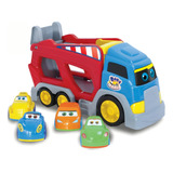 Brinquedo Infantil Kit Caminhão Cegonha Miniaturas