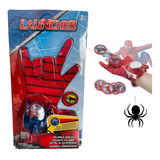 Brinquedo Infantil Luva Homem Aranha Lança