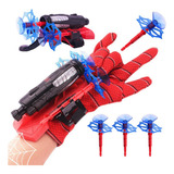 Brinquedo Infantil Luva Homem Aranha Lança Teia Spider Man