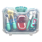 Brinquedo Infantil Maleta Grande Dentista Com