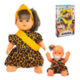 Brinquedo Infantil Menina Boneca Negra Ayana