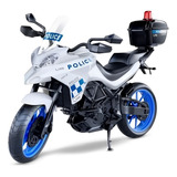 Brinquedo Infantil Moto De Polícia Multi