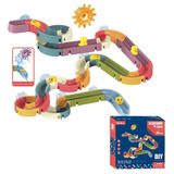 Brinquedo Infantil Para Banho Kit 48 Pçs Pista De Água Patos