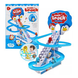 Brinquedo Infantil Playground Com Música Pinguim Escorrega