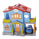 Brinquedo Infantil Sweety Home Casinha De Bonecas Maral 1158 Cor Azul