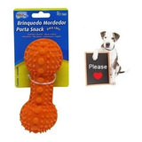 Brinquedo Interativo Mord Porta Petisco Snack Anti Stre Cães