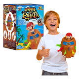 Brinquedo Jogo Barril Pula Pirata Crianca Infantil Diversao