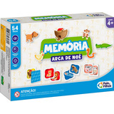 Brinquedo Jogo Da Memória Arca De Noé Animais Da Natureza