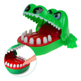 Brinquedo Jogo De Mesa Desafio Crocodilo Dentista Morde Dedo