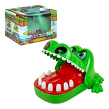 Brinquedo Jogo Desafio Dentista Morde Dedos Crocodilo Jacaré