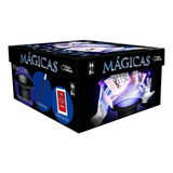 Brinquedo Jogo Infantil Caixa De Mágicas 30 Truques+ Cartola