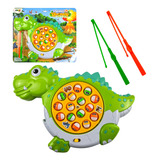 Brinquedo Jogo Pega Peixe Dinossauro Pesca Pescaria Grande