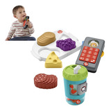 Brinquedo Kit Educativo 3 Em 1 Com Luz E Som Fisher Price