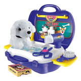 Brinquedo Maleta Workshop Jr Pet Shop 16pçs Multikids