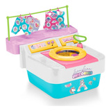 Brinquedo Máquina De Lavar Roupas De Boneca Infantil Lava