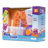 Brinquedo Maquina Fazer Sorvete Picolé Kids Chef Multikids