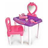 Brinquedo Master Fashion Penteadeira Com Cadeira - Poliplac